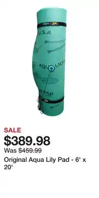Cabela's Original Aqua Lily Pad - 6' x 20' offer