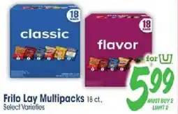 Jewel-Osco Frito Lay Multipacks offer
