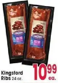 Jewel-Osco Kingsford Ribs offer