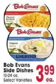 Jewel-Osco Bob Evans Side Dishes offer