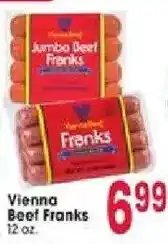 Jewel-Osco Vienna Beef Franks offer