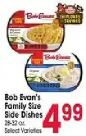 Jewel-Osco Bob Evan's Family Size Side Dishes offer
