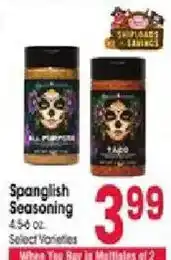 Jewel-Osco Spanglish Seasoning offer