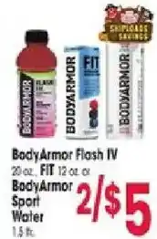 Jewel-Osco BodyArmor Flash IV or BodyArmor Sport Water offer