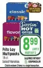 Jewel-Osco Frito Lay Multipacks offer