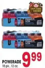 Jewel-Osco Powerade offer