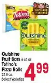 Jewel-Osco Outshine Fruit Bars or Totino's Pizza Rolls offer