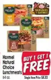 Jewel-Osco Hormel Natural Choice Lunchmeats offer