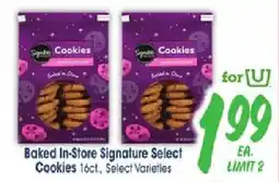 Jewel-Osco Baked In-Store Signature Select Cookies offer