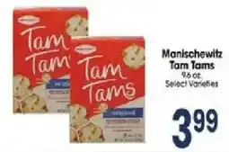 Jewel-Osco Manischewitz Tam Tams offer