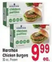 Jewel-Osco Marathon chicken patties offer
