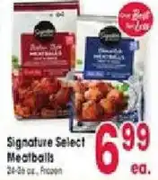 Jewel-Osco Signature Select Meatballs offer