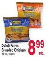 Jewel-Osco Dutch Farms Breaded Chicken offer