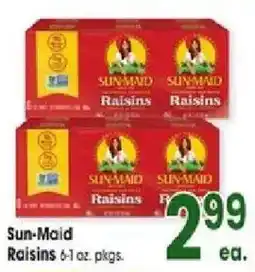 Jewel-Osco Sun-Maid Raisins offer