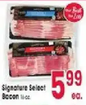 Jewel-Osco Signature Select Bacon offer