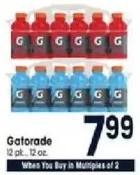 Jewel-Osco Gatorade offer