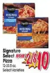 Jewel-Osco Signature Select Pizza offer