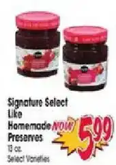 Jewel-Osco Signature Select Like Homemade Preserves offer