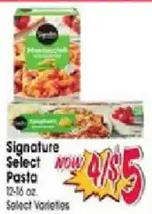 Jewel-Osco Signature Select Pasta offer