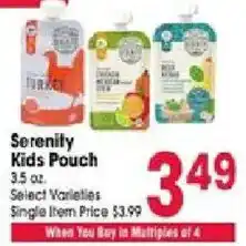 Jewel-Osco Serenity kids pouch offer