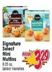Jewel-Osco Signature Select Mini Muffins offer