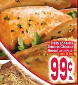 Jewel-Osco Fresh Boneless Skinless Chicken Breast Value Pack offer