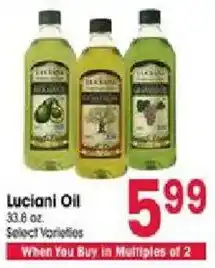 Jewel-Osco Luciani Oil offer