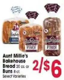 Jewel-Osco Aunt Millie's Bakehouse Bread offer