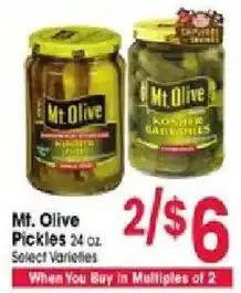 Jewel-Osco Mt Olive Pickles offer