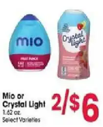 Jewel-Osco Mio or Crystal Light offer