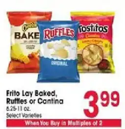 Jewel-Osco Frito Lay Baked, Ruffles or Cantina offer