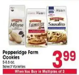 Jewel-Osco Pepperidge Farm Cookies offer
