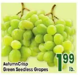 Jewel-Osco AutumnCrisp Green Seedless Grapes offer
