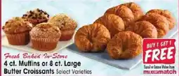 Jewel-Osco Mix & match butter croissants offer