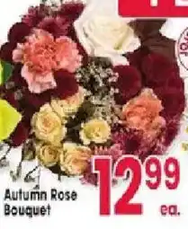 Jewel-Osco Autumn Rose Bouquet offer