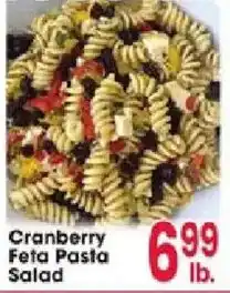 Jewel-Osco Cranberry Feta Pasta Salad offer