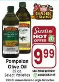 Jewel-Osco Pompeian Olive Oil offer