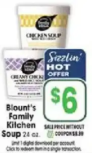 Jewel-Osco Blount's Family Kitchen Soup offer