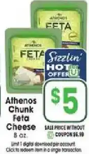 Jewel-Osco Althenos Chunk Feta Cheese offer