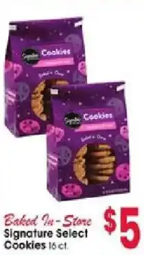 Jewel-Osco Signature Select Cookies offer