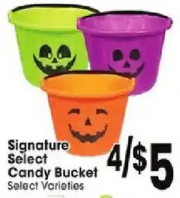 Jewel-Osco Signature Select Candy Bucket offer