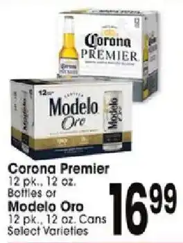 Corona Premier or Modelo Oro