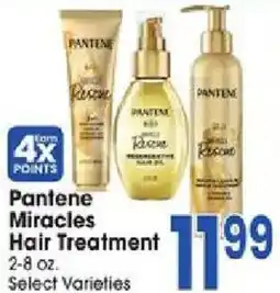 Jewel-Osco Pantene Miracles Hair Treatment offer