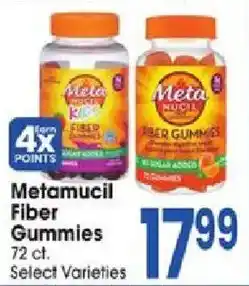 Jewel-Osco Metamucil Fiber Gummies offer