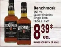 Jewel-Osco Benchmark Select Varieties offer