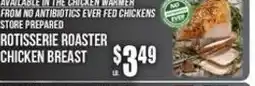 Super Fresh Rotisserie Roaster Chicken Breast offer