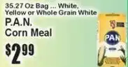 Super Fresh P.a.n. corn meal offer