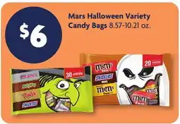 Family Dollar Mars Halloween Variety Candy Bags offer