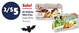 Family Dollar JJ's Bakery Mini Pies offer
