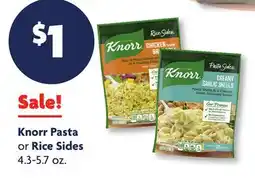 Family Dollar Knorr Pasta or Rice Sides offer